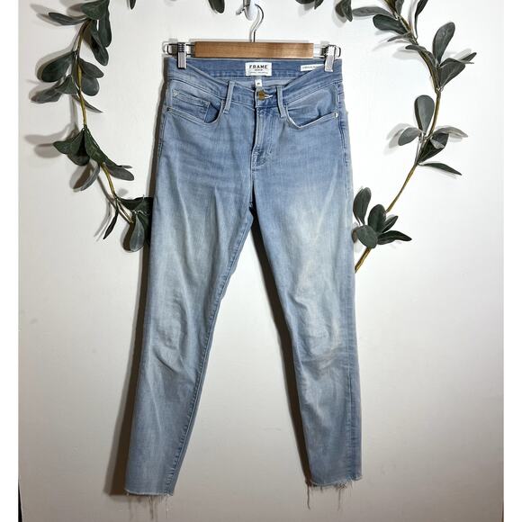 Frame Le Skinny de Jeanne Crop LAST CALL - Picture 1 of 6